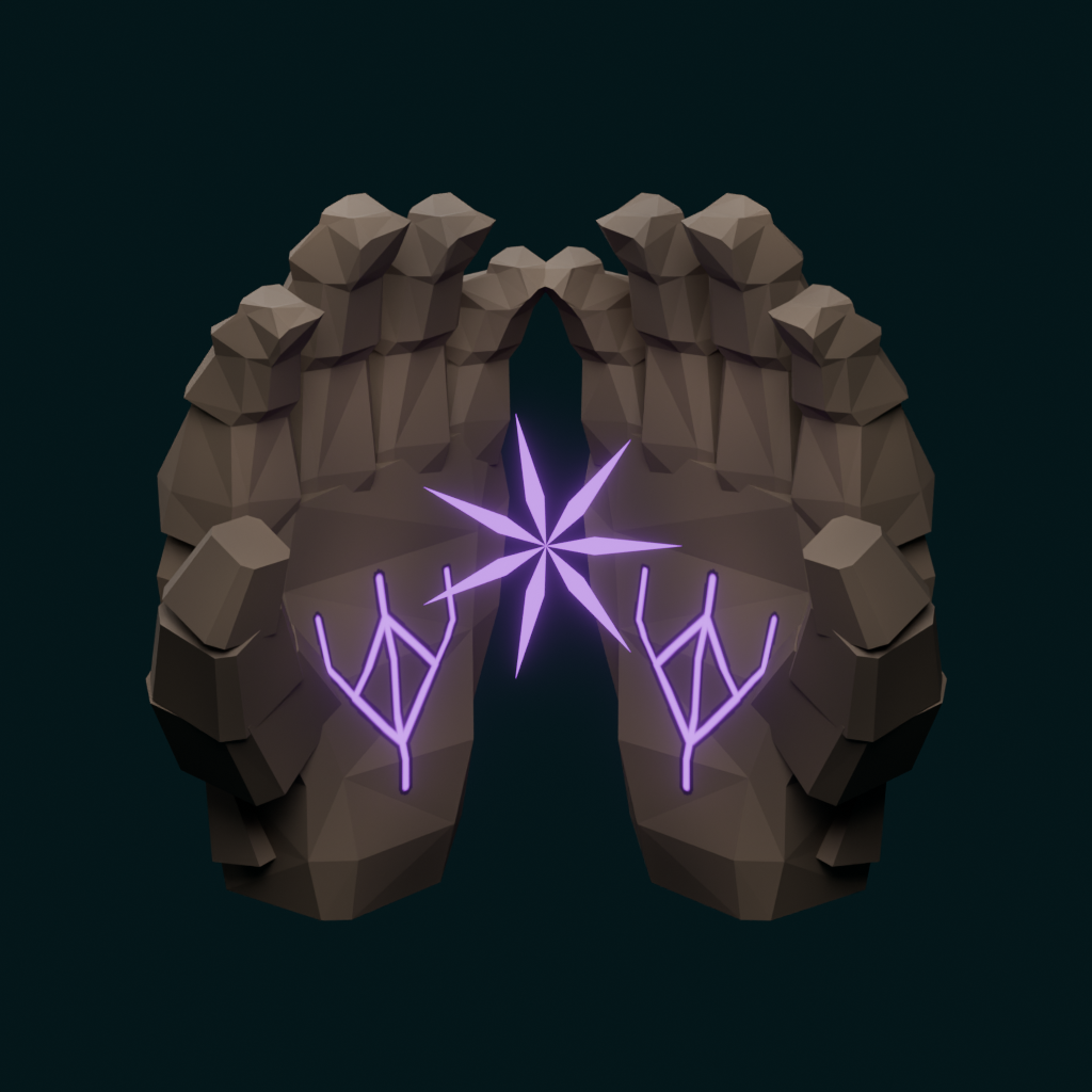 Titan's Grasp evolution art