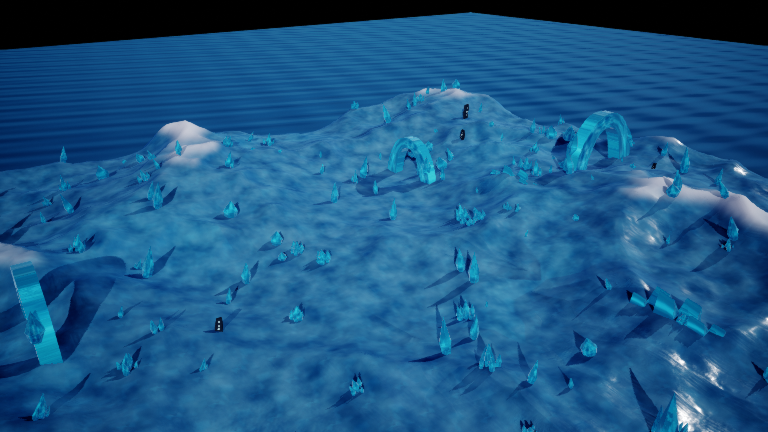 The Glacier map